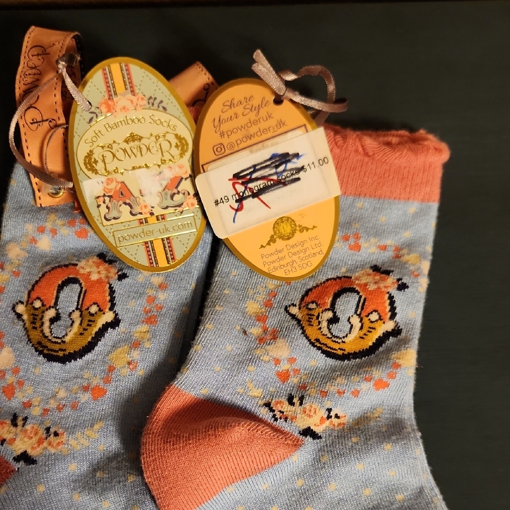 Socks For Olivia  Ofelia  Olga Soft Bamboo...NWT